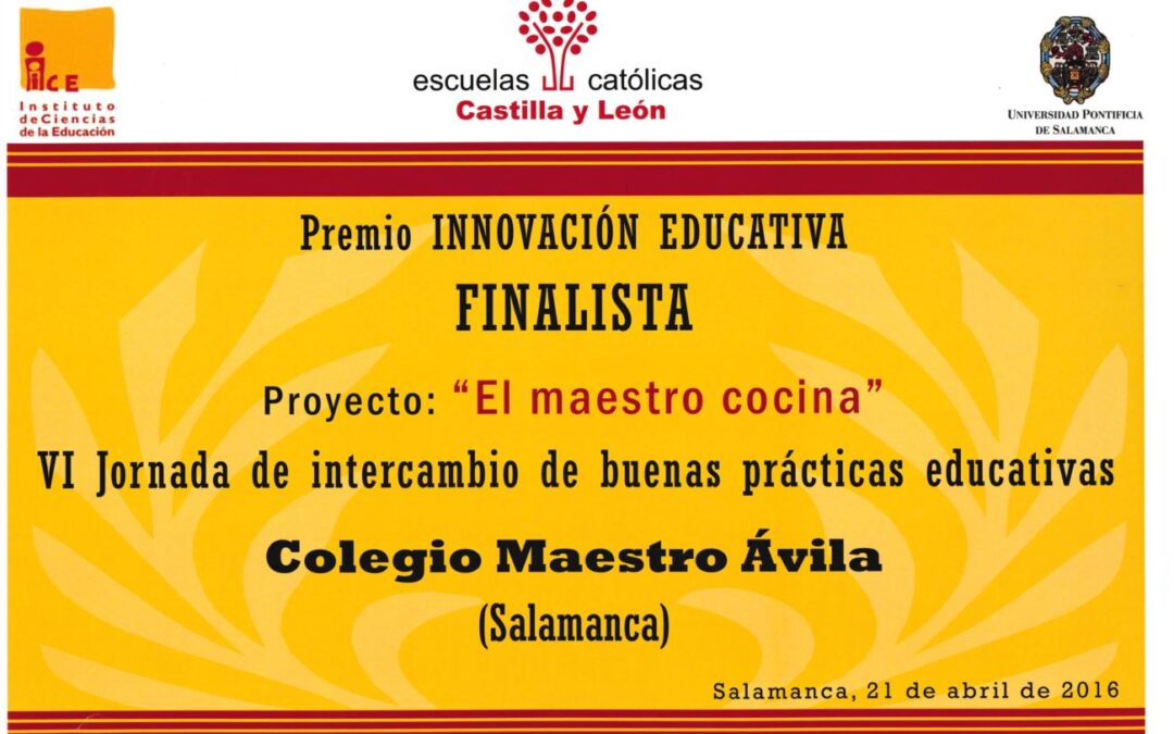 VI Jornada de intercambio de buenas prácticas educativas